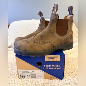Blundstone Classic #585 Elastic Sided Boot Men’s US 13/ AUS 12 in Rustic Brown